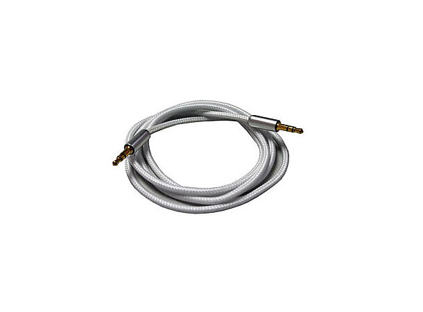 Tech CONNECT 3,5mm AUX kabel 1 meter, Hvit utførelse